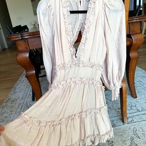 Light pink flowy dress